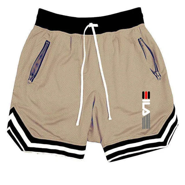 Shorts de basquete masculino de verão, roupa de praia de marca, roupa de banho sexy, cintura baixa, respirável, calças de basquete