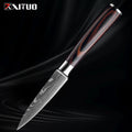 Xituo conjunto de faca de cozinha 1-9 peças, 7cr17mov aço inoxidável afiada faca de chef santoku faca de frutas cabo ergonômico pakkawoodXituo conjunto de faca de cozinha 1-9 peças, 7cr17mov aço inoxidável afiada faca