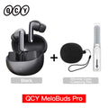 Qcy melobuds pro anc bluetooth 5.3 fones de ouvido sem fio 46db híbrido anc hi-res ldac fones de ouvido 6 microfone 34h detecção in-ear