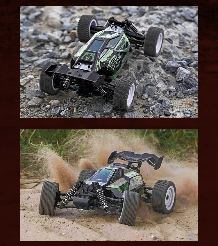 1:16 70KM/H Or 50KM/H 4WD RC Car With LED Remote Control Cars High Speed Drift Monster 4x4 Truck for Kids vs Wltoys 144001 Toys